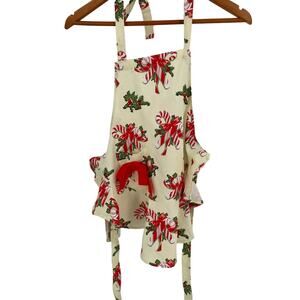Child’s Christmas Jessie Steele Josephine apron candy canes